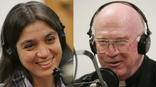 Eileen Wood & Fr. John Hanley